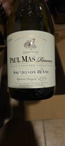Languedoc-Roussillon Pays d'Oc Paul Mas Réserve 2022