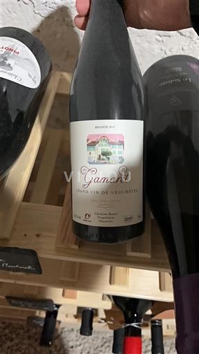 Neuchâtel Neuchâtel AOC Christian Rossel Gamaret 2019