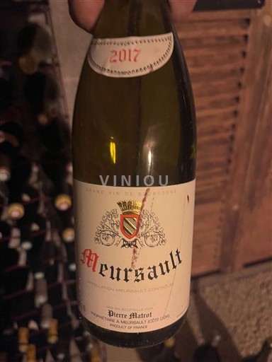Bourgondië Meursault Pierre Matrot 2017