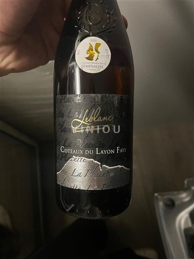 Valle del Loira No especificado Domaine S Chesnaies Coteaux du Layon Faye Lettre 2020