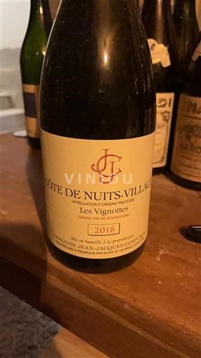 Burgundsko Côte de nuits villages Domaine Jean-Jacques Confuron Les Vignottes 2018
