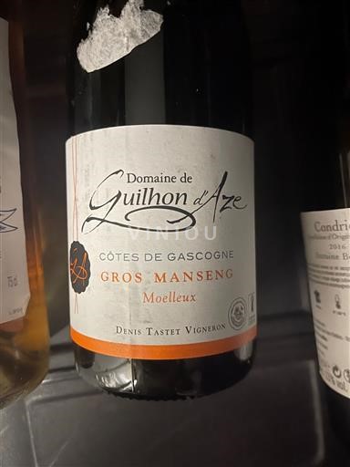 Südwestfrankreich Côtes de Gascogne Domaine Guilhon d'Aze Gros Manseng Ohne Jahrgang