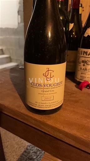 Burgundy Clos-de-Vougeot Grand Cru Domaine Jean-Jacques Confuron 2017