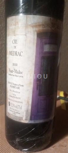 Bordeaux Haut-Médoc Cru de Medrac 2021