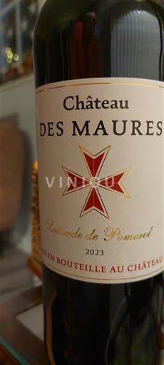 Bordeaux Lalande-de-Pomerol Château S Maures 2023