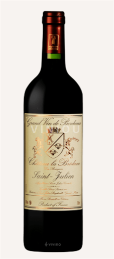 Bordeaux Saint-Julien Château Moulin de la Bridane Cuvé Du Meunier 2023