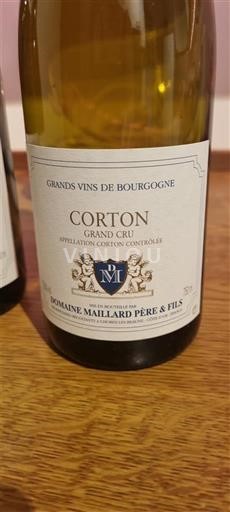 Burgundy Corton Grand Cru Domaine Maillard Père & Fils 2020