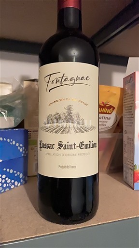 Bordéus Lussac-Saint-Émilion Fontagnac 2021