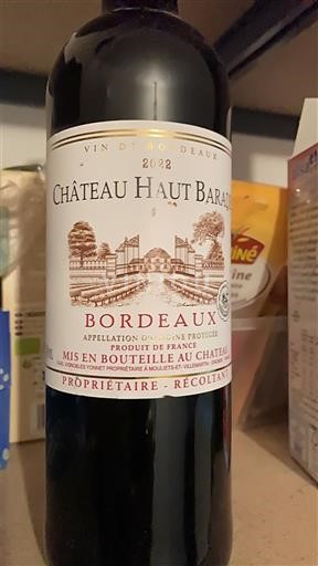 Bordeaux Château Haut Barac 2022