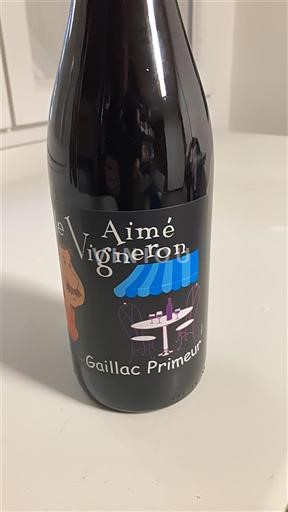 Sudoeste Gaillac Aimé le Vigneron 2025 Sin añada