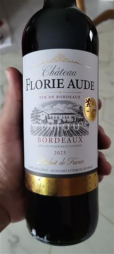 Bordeaux Château Florie Aude 2023