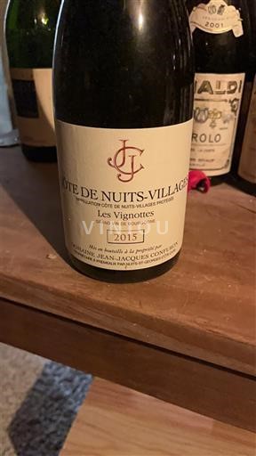 Burgundsko Côte de nuits villages Domaine Jean-Jacques Confuron Les Vignottes 2015