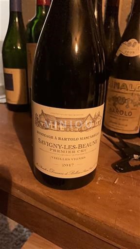 Burgundy Savigny-lès-Beaune Premier Cru Domaine La Douaix Hommage à Bartolo Mascarello Vieilles Vignes 2017
