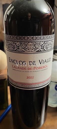 Bordeaux Lalande-de-Pomerol Enclos de Viaud 2022