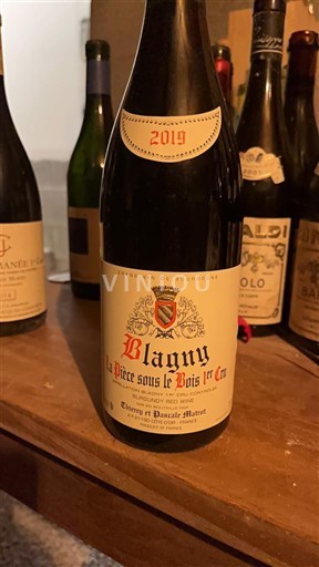 Borgogna Blagny Premier Cru Domaine Vincent et Marcelle Mauny La Pièce sous le Bois 1er Cru 2019