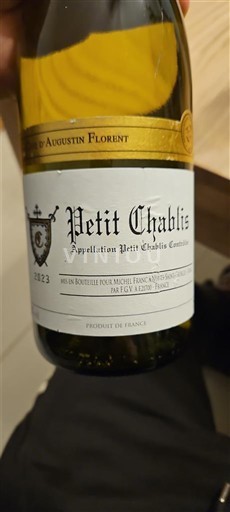 Burgundija Petit-chablis Augustin Florent 2023
