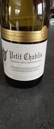 Burgundi Petit-chablis Augustin Florent 2023
