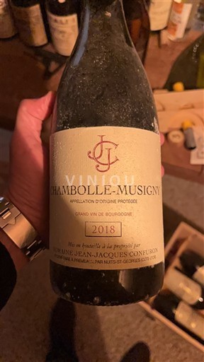 Bourgondië Chambolle-Musigny Domaine Jean-Jacques Confuron 2018