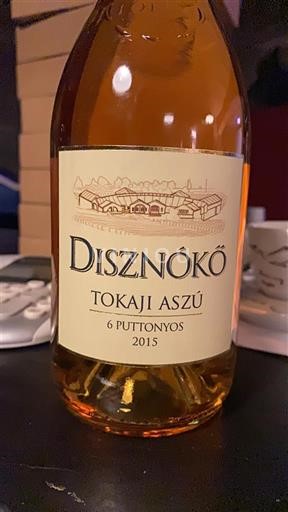 Tokaj Ikke specificeret Disznóko 6 Puttonyos 2015