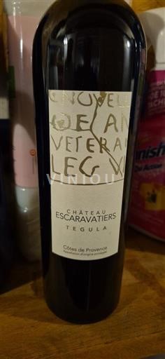 Provansa Côtes-de-Provence Château Escaravatiers Tégula 2022