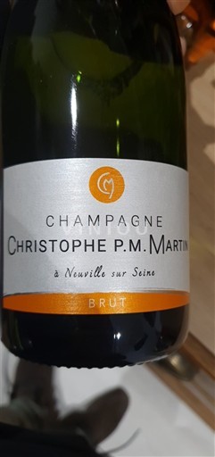 Champagne Christophe P.M. Martin Niet-geïntegreerd