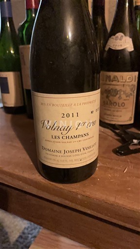 Bourgondië Volnay Premier Cru Domaine Joseph Voillot Les Champans 2011