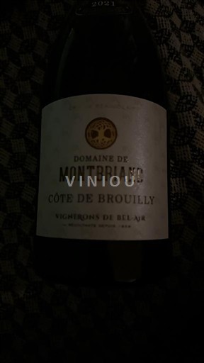 Beaujolais Côte-de-brouilly Domaine Montbriand 2021