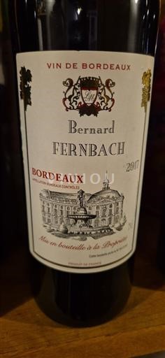 Bordeaux Bernard Fernbach 2017