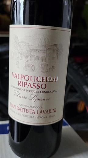 Véneto Valpolicella Ripasso Gian Battista Lavarini Classico Superiore 2021