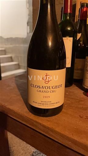 Burgundy Clos-de-Vougeot Grand Cru Domaine Jean-Jacques Confuron 2019