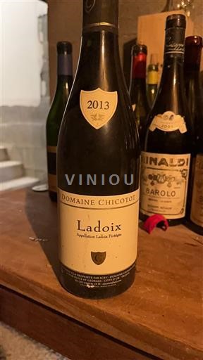 Bourgogne Ladoix Domaine Chicotot 2013