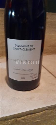 Rhônen laakso Crozes-Hermitage Domaine Saint-Clément Horizon 2022