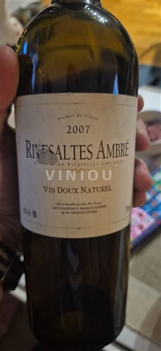 Roussillon Rivesaltes Ambré 2007