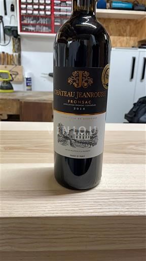 Bordeaux Fronsac Château Jeanroux 2018