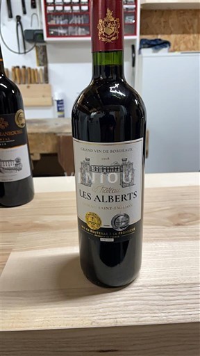 Bordeaux Saint-Émilion Château Les Alberts Senza annata