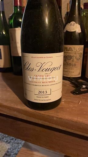 Burgundi Clos-de-vougeot Grand Cru Laurent Roumier 2013