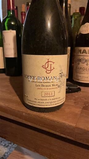 Borgoña Vosne-romanée Premier Cru Domaine Jean-Jacques Confuron Les Beaux Monts 2013