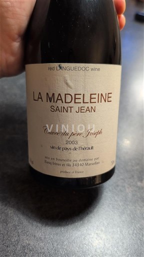 Languedoque Não especificado La Madeleine Saint Jean du Père Joseph 2003