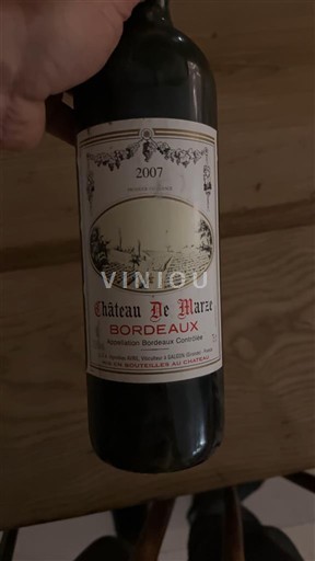 Bordeaux Château Marze 2007