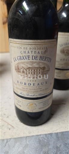 Бордо Château La Grave de Bertin 2000
