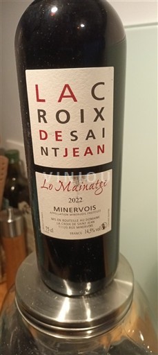 Linguadoca Minervois La Croix Des Saint Jean Lo Mainatge 2022