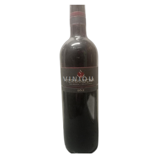 Vin Rouge sec Dôle Fernand Cina 2015 Suisse Valais AOC