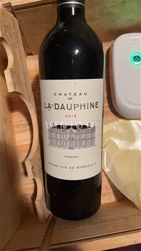 Bordeaux Fronsac Château La Dauphine 2018