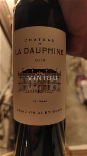 Burdeos Fronsac Château La Dauphine 2018