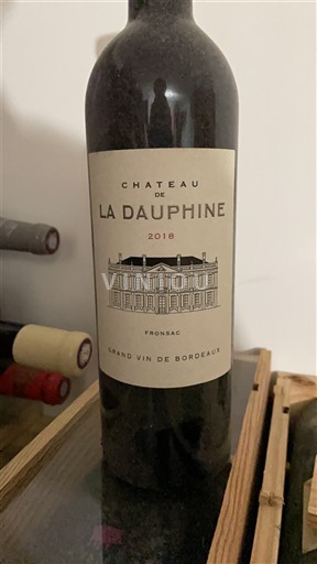 Bordeaux Fronsac Château La Dauphine 2018