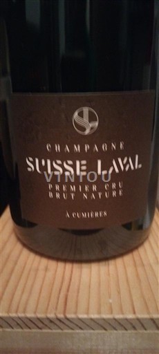 Champagne Premier Cru Suisse Laval Brut Nature 2020