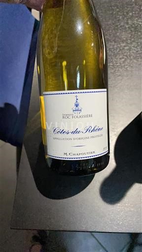 Rhône-dalen Côtes-du-Rhône Domaine Roc Folassière Ikke årgangsbestemt