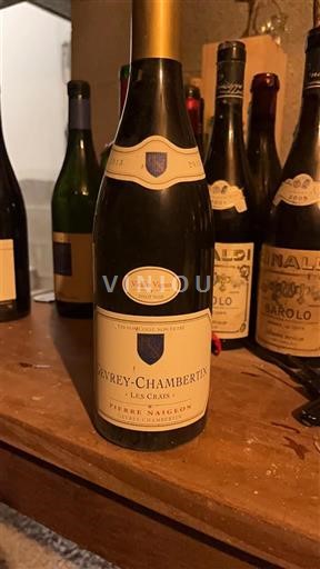 Burgundy Gevrey-Chambertin Pierre Naigeon Les Crais Vieilles Vignes 2013