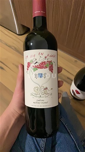 Bordeaux Château Ruitz-Picant La Vie en Rouge 2023