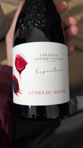 Valle del Ródano Côtes del Ródano Xavier Vignon Inspiration 2021